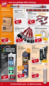 Umzugskartons im Sonderpreis Baumarkt Prospekt "... da, wo die Preise cool bleiben!" mit 16 Seiten (Göttingen)