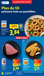 Offre Poisson pané dans le catalogue Lidl du moment à la page 8