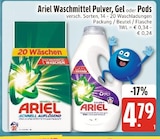 Waschmittel Pulver, Gel oder Pods bei EDEKA im Oberpframmern Prospekt für 4,79 €