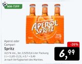 Aktuelle Aperol Angebote bei Konsum in Dresden Aktuelles Aperol oder Campari Spritz Angebot bei Konsum in Dresden ab 6,99 €