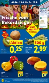 Aktueller Lidl Prospekt mit Spargel, "LIDL LOHNT SICH", Seite 62