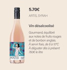Vin désalcoolisé - ARTIS, SYRAH - Monoprix Dragon Vin désalcoolisé - ARTIS, SYRAH à 5,70 € dans le catalogue Monoprix Dragon