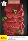 Intermarché Express Nice - Promo Viande bovine : bifteck (macreuse, aiguillette baronne, gite) ou steak à griller Promo Viande bovine : bifteck (macreuse, aiguillette baronne, gite) ou steak à griller à 12,90 € dans le catalogue Intermarché Express à Nice