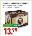Hefe-Weissbier bei Marktkauf im Marienfeld Prospekt für 13,99 €