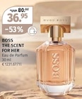 Mode im Müller Prospekt THE SCENT FOR HER Eau de Parfum von BOSS im aktuellen Müller Prospekt für 36,95 €
