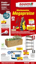 toom Baumarkt Prospekt der aktuellen Woche, gültig von 05.07.2025 bis 11.07.2025 Aktueller toom Baumarkt Prospekt "Respekt, wer's selber macht." mit 14 Seiten