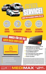 MEDIMAX Lieferservice im Prospekt 