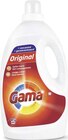 Lessive liquide concentré Original - GAMA en promo chez Géant Casino Lessive liquide concentré Original - GAMA dans le catalogue Géant Casino