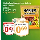 Aktuelles Fruchtgummi Angebot bei GLOBUS in Salzgitter ab 0,69 €