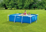 PISCINE TUBULAIRE - INTEX en promo à 59,99 € chez Auchan Hypermarché PISCINE TUBULAIRE - INTEX dans le catalogue Auchan Hypermarché