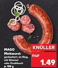 Mettwurst von MAGO im aktuellen Kaufland Prospekt für 1,49 €