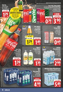 Coca Cola im E center Prospekt "Aktuelle Angebote" mit 26 Seiten (Oberhausen)