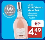 2024 Calalenta Merlot Rosé von Fantini für 4,49 € bei ALDI SÜD im Angebot 2024 Calalenta Merlot Rosé von Fantini im aktuellen ALDI SÜD Prospekt