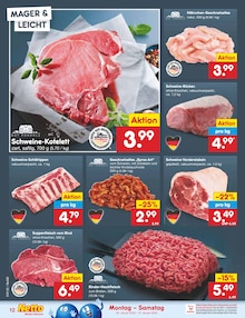 Schweinefilet Angebot im aktuellen Netto Marken-Discount Prospekt auf Seite 12