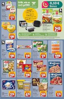 Pizza im REWE Prospekt "Dein Markt" mit 36 Seiten (Jena)