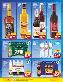 Jever im Netto Marken-Discount Prospekt "Aktuelle Angebote" mit 54 Seiten (Rostock)