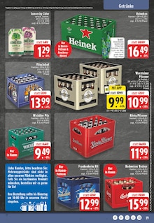 Warsteiner im EDEKA Prospekt "Aktuelle Angebote" mit 24 Seiten (Arnsberg)
