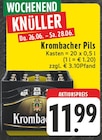 Krombacher Pils im Angebot bei E center in Mettmann Krombacher Pils Angebote von Krombacher bei E center Mettmann für 11,99 €