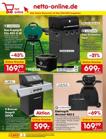 Elektrogrill im Netto Marken-Discount Prospekt "Aktuelle Angebote" mit 56 Seiten (Reutlingen)