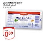 Mark-Klößchen im Angebot bei GLOBUS in Wetzlar Mark-Klößchen Angebote von Leimer bei GLOBUS Wetzlar für 0,89 €