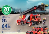 Camion pompiers à échelle - PLAYMOBIL - Intermarché Super à Montpellier Camion pompiers à échelle - PLAYMOBIL en promo chez Intermarché Super Montpellier à 51,92 €
