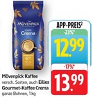 Kaffee Crema Angebote von Mövenpick bei E center Filderstadt für 12,99 €