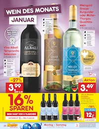 Netto Marken-Discount Wein im Prospekt 