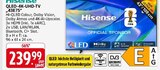 OLED-4K-UHD-TV „43E7S“ Angebote von Hisense bei E center Darmstadt für 239,99 €