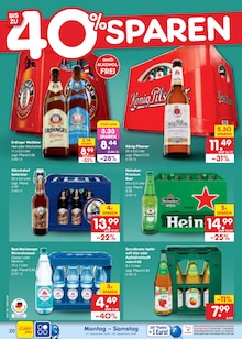 Bier im Netto Marken-Discount Prospekt "Aktuelle Angebote" mit 69 Seiten (Detmold)