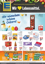 EDEKA Prospekt für Burgwindheim mit 4 Seiten EDEKA Prospekt für Burgwindheim: Wir lieben Lebensmittel!, 4 Seiten, 30.03.2026 - 04.04.2026