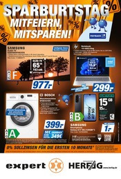 Fernseher im expert Prospekt in Heilbad Heiligenstadt Aktueller expert Prospekt mit Fernseher, "Top Angebote", Seite 1
