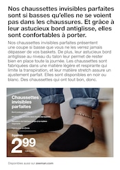 Promos Chaussettes dans le catalogue "Cette semaine : tout ce que vous emportez en vacances." de Zeeman Chaussettes en promo dans le catalogue Zeeman à la page 18