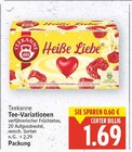 Heiße Liebe Tee-Variationen Angebote von Teekanne bei E center Falkensee für 1,69 €