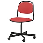 Drehstuhl schwarz/Vissle rot von ÖRFJÄLL im aktuellen IKEA Prospekt für 59,99 €