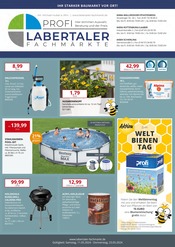 Aktueller Labertaler Fachmarkt Baumarkt Prospekt in Bad Abbach und Umgebung, "Aktuelle Angebote!" mit 16 Seiten, 11.05.2024 - 23.05.2024