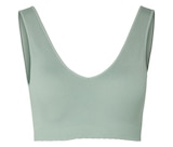 Seamless-Bustier, jade für 14,99 € bei Tchibo im Supermarkt im Angebot Seamless-Bustier, jade im aktuellen Tchibo im Supermarkt Prospekt