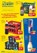 Netto Getränke-Markt Prospekt "Du willst die Umwelt schonen und Mehrweg kaufen? Dann geh doch zu Netto!", 2 Seiten, für Straubing, 23.03.2020 - 28.03.2020 Netto Getränke-Markt Prospekt "Du willst die Umwelt schonen und Mehrweg kaufen? Dann geh doch zu Netto!", 2 Seiten, für Straubing, 23.03.2020 - 28.03.2020