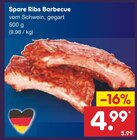 Spare Ribs Barbecue Angebote bei Netto Marken-Discount Amberg für 4,99 €