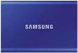 Externe SSD-Festplatte Portable SSD T7 Blau 1TB im Angebot bei expert in Kiel Externe SSD-Festplatte Portable SSD T7 Blau 1TB Angebote von SAMSUNG bei expert Kiel für 89,00 €