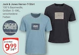 Herren-T-Shirt Angebote von Jack & Jones bei GLOBUS Hof für 9,99 €
