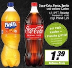 Aktuelle Coca Cola Angebote bei EDEKA in Münster Aktuelles Coca-Cola, Fanta, Sprite Angebot bei EDEKA in Münster ab 1,39 €