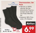 Thermosocken, 3er Pack im Angebot bei Netto Marken-Discount in Duisburg Thermosocken, 3er Pack Angebote von THERMOND bei Netto Marken-Discount Duisburg für 6,99 €