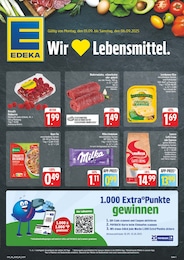 EDEKA Prospekt für Jena mit 8 Seiten EDEKA Prospekt für Jena: "Wir lieben Lebensmittel!", 8 Seiten, 01.09.2025 - 06.09.2025