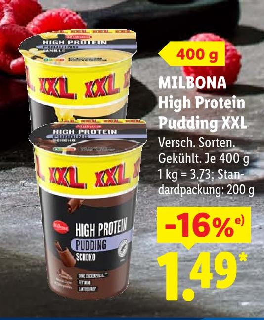 High Protein Pudding XXL