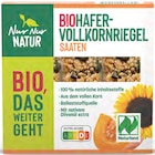 Bio-Hafer-Vollkornriegel von Nur Nur Natur im aktuellen ALDI SÜD Prospekt