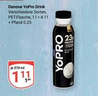 Aktuelles YoPro Drink Angebot bei GLOBUS in Wolfenbüttel ab 1,11 €