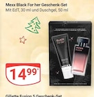 Black For her Geschenk-Set Angebote von Mexx bei GLOBUS Duisburg für 14,99 €