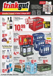 Aktueller Trinkgut Getränkemärkte Prospekt für Auetal: Aktuelle Angebote mit 6} Seiten, 15.04.2024 - 20.04.2024