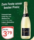 Carta Dry von Freixenet für 3,79 € bei GLOBUS im Angebot Carta Dry von Freixenet im aktuellen GLOBUS Prospekt