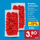 Aktuelles Minipflaumentomaten Angebot bei Netto Marken-Discount in Heidelberg ab 3,80 €